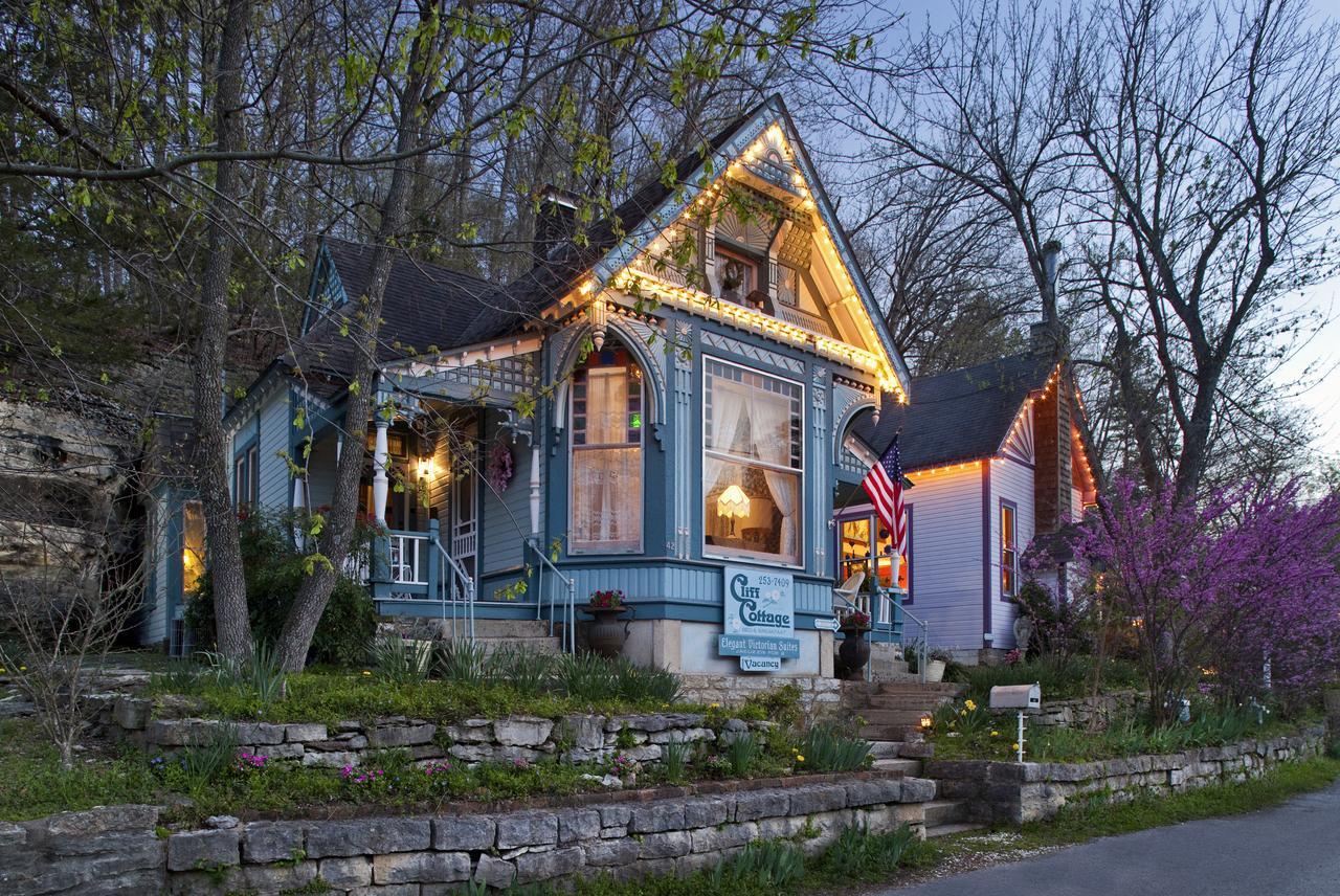 Cliff Cottage Inn, Downtown Bed & Breakfast Eureka Springs Dış mekan fotoğraf