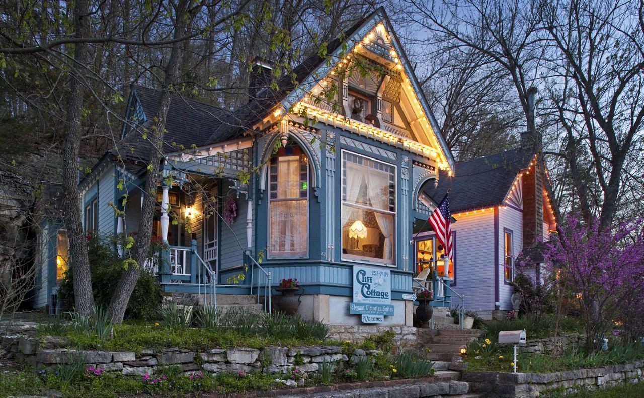 Cliff Cottage Inn, Downtown Bed & Breakfast Eureka Springs Dış mekan fotoğraf